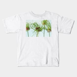 Allium vineale  'Hair' Kids T-Shirt